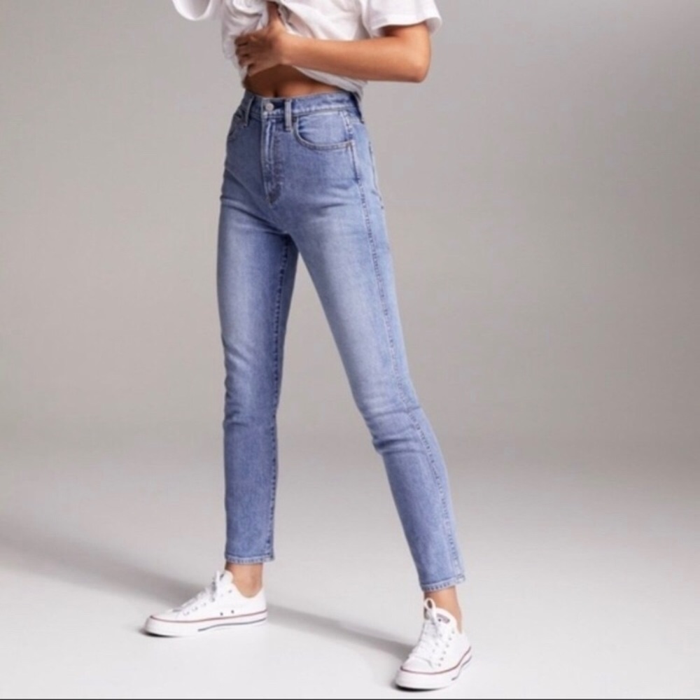 Denim Forum High Rise Jeans